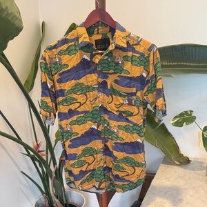 Mt Fuji Patterned Shirt